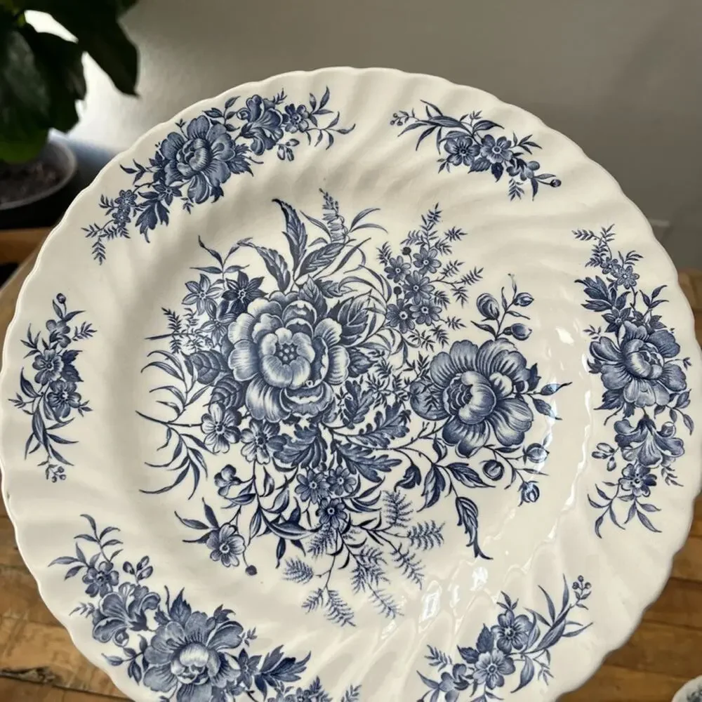 VTG Beacon Hill by British Anchor Ironstone Plate Set of 2 Plate 10